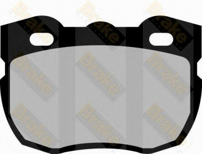 BRAKE ENGINEERING pa525 -  Комплект тормозных колодок, дисковый тормоз